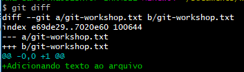 Git diff