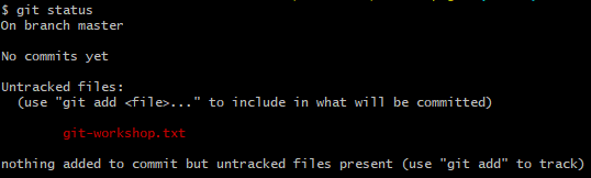 Git status
